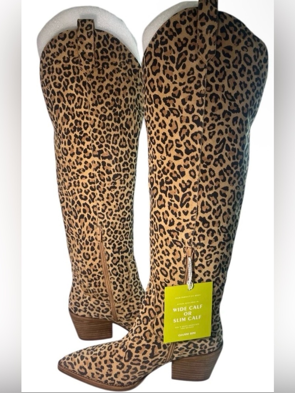 ‼️ ISO ‼️ ISO ‼️Gianni Bini Leopard-Print Over-the-Knee Boots
